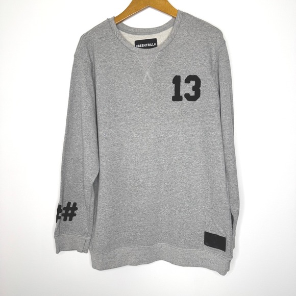 BeenTrill Other - #BeenTrill# Hashtag #13 Crewneck Sweatshirt